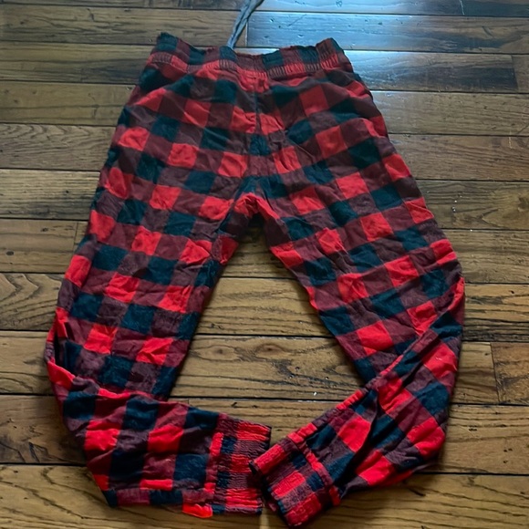 Blue notes size XS plaid pajama pants red - Picture 2 of 2